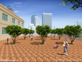 抚州铁路局办公楼绿化工程