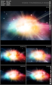 浪漫背景 高级粒子 炫酷 鲜艳