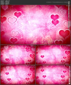 桃心 爱心 婚礼  喜庆 粒子