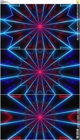 绚丽发散花纹背景