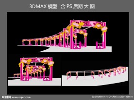 鹊桥仙古典爱情长廊设计