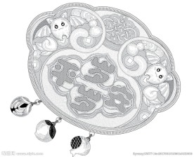 岁岁平安矢量画