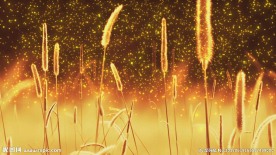 秋叶草狗尾草粒子