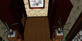 中式衣帽间柜子草图大师SU模型