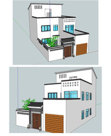 岭南小别墅模型SU草图大师