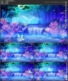 唯美浪漫 婚礼背景 仙境梦幻