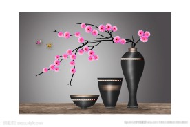 花卉无框画图片