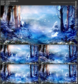 仙境梦幻 唯美浪漫 婚礼背景