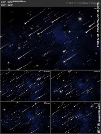 流星雨 唯美浪漫 婚礼背景