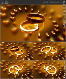 浪漫背景 婚礼婚庆 戒指欧式