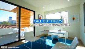 线条呼出字幕条展示