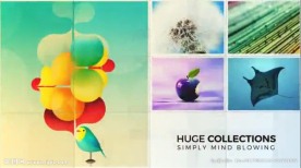 照片翻转展示照片墙