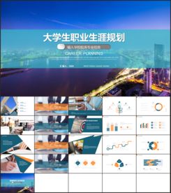 职业生涯规划ppt模板大学