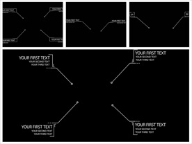 指示性线条标识字幕