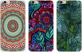 彩绘 手机壳
