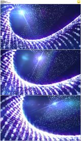 蓝色粒子网格背景