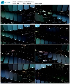 金属阵列变形灯光变幻VJ背景