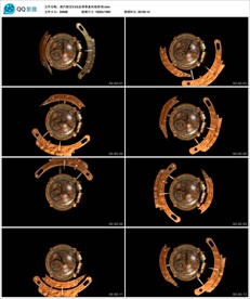 蒸汽朋克VJ动态背景素材高清