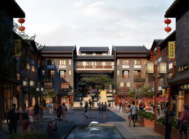 客家小镇效果图