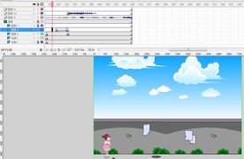 招的士30秒搞笑动画flash