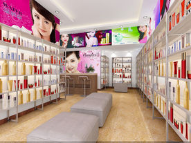 化妆品店效果图