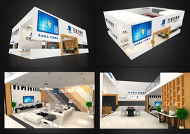 万里石股份展台设计