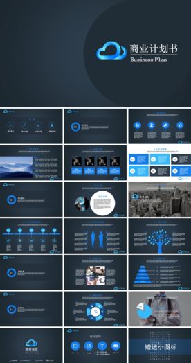 风格统一商业计划书PPT