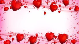 婚礼LED爱心相框视频素材