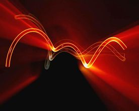 红色光纤视频背景素材