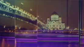 毛玻璃遮罩转场特效