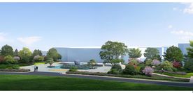 会所景观效果图