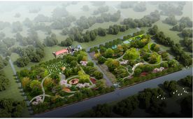 新农村局部鸟瞰