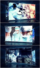 生化医疗研究科技内容展示模板