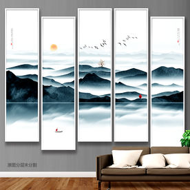 新中式 写意装饰画