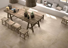 瓷砖效果图  仿古砖  餐厅