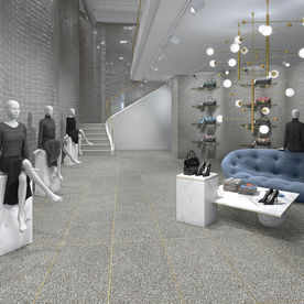 瓷砖效果图  商业空间 仿古砖