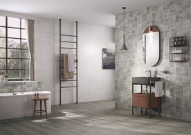 瓷砖效果图  洗手间  仿古砖