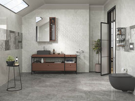 瓷砖空间  洗手间  瓷片