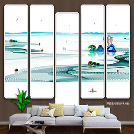 新中式 写意水墨风格