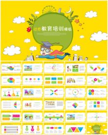 教学教育培训课件设计PPT模板
