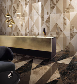 瓷砖空间 水刀大理石 北欧