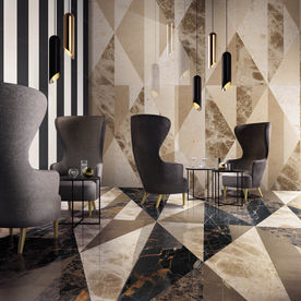 瓷砖空间  大理石 北欧风格