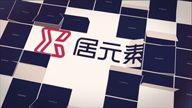 多图反转拼接logo演绎动画