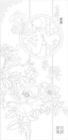 家和万事兴 牡丹