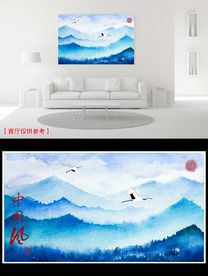 云雾缭绕的森林