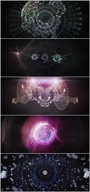 全息科技宇宙动态VJ视频