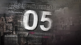 结合乐谱形成的创意图像视差特效