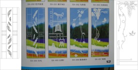 门玻 工艺玻璃菲林