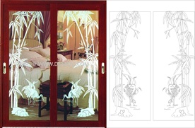 门玻 工艺玻璃菲林