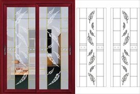 门玻 工艺玻璃菲林